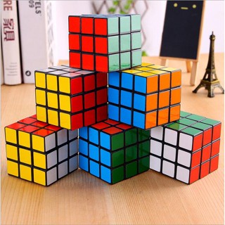 รูบิค ขนาดเล็ก 3x3 ซม. 3 ซม. 2 ชิ้น สําหรับเด็ก และผู้ใหญ่