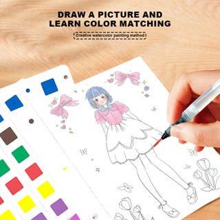 3 In 1 ชุดวาดภาพระบายสีด้วยมือ รูปเส้นขยุกขยิก สําหรับเด็ก