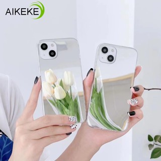 เคสโทรศัพท์มือถือแบบนิ่ม พร้อมกระจกแต่งหน้า สําหรับ Realme X50 X7 2 Q2 Pro Realme GT Neo5 SE Explorer Master Realme 7 V5 X7 C1 U1 Realme X3 Super Zoom