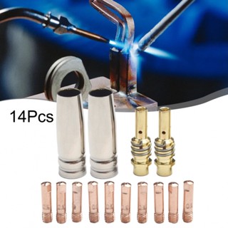15ak ชุดหัวฉีดแก๊สเชื่อม 0.6-1.2 มม. MIG
