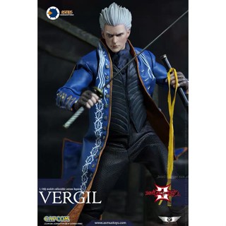 พร้อมส่ง ของแท้ 100% โมเดลตุ๊กตา Asmus Vergil Devil May Cry 1/6 ขยับได้ สําหรับเก็บสะสม