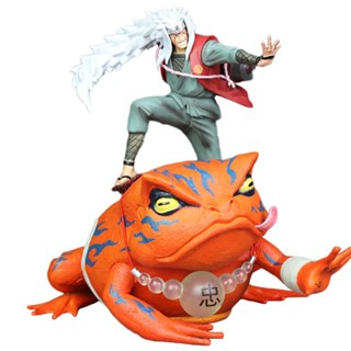 Spot Naruto Jiraiya character Gama Bunta cartoon character Figma model 23cm PVC battle statue Sennin boy children toy gift