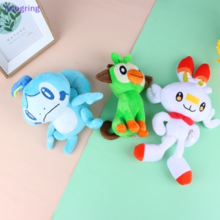 [Adegring] ของเล่นตุ๊กตาฟิกเกอร์ Sobble Scorbunny Grookey Elf แบบนิ่ม