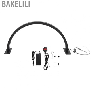 Bakelili Half Moon Table Lamp  Stable Base Beauty Salon Light 3000K-6000K Slip Resistant Brightness Adjustable Eye Protection  for Eyelash Extension