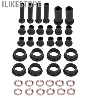 Ilikestore A‑Arm Short Bushings  Rear Suspension Bushing Kit Black ABS Antiwear  for Car