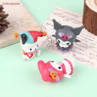 Jkth ตุ๊กตาฟิกเกอร์ Pachacco My Melody Kuromi Kawaii ของขวัญฮาโลวีน สําหรับตกแต่งบ้าน เค้กวันเกิด