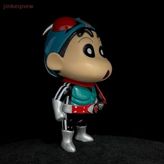 Jkth โมเดลฟิกเกอร์ PVC รูปการ์ตูนชินจังจอมแก่น สีดํา 13 ซม. ของเล่น ของสะสม ของขวัญ สําหรับเด็ก
