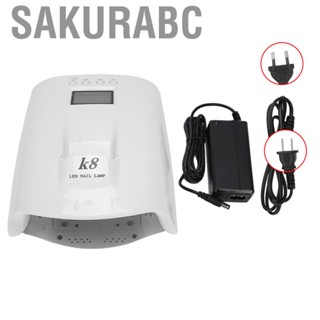 Sakurabc Nail dryer lamp  nails  nail with 4 timer settings and  curing for manicure / pedicure LCD display painless