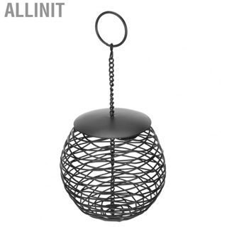 Allinit Outdoor Hanging Birds Nut Peanut Feeder Iron Garden Wild  Station