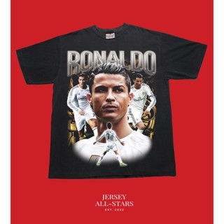 RONALDO เสื้อยืดผ้าฝ้าย โรนัลโด้  -  Bootleg T-Shirt