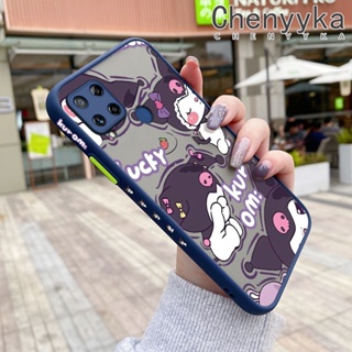 เคสซิลิโคนใส ขอบสี่เหลี่ยม กันกระแทก สําหรับ Realme C15