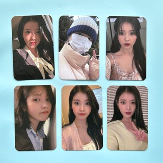 โปสการ์ดโลโม่ รูปวงแหวน IU Brand UAENA Kpop มี 6 ชิ้นต่อชุด