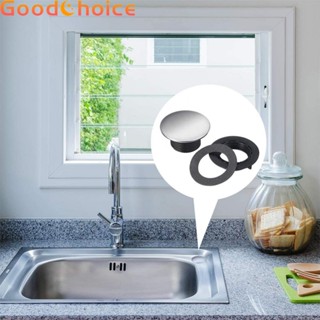 【Good】Sink Cover Sink Tap Hole Stainless Steel Stopper 2pcs 45mm Basin Cover【Ready Stock】