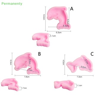 Permanenty แม่พิมพ์ซิลิโคน รูปปลาโลมา สําหรับทําเค้ก ช็อคโกแลต กัมพัต