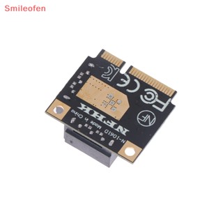 [Smileofen] Asm1061 อะแดปเตอร์แปลงการ์ดขยาย Mini PCIE เป็น SATA3.0