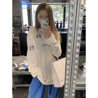 Dayday Girl เสื้อผ้าเด็กผู้หญิง | เสื้อเชิ้ตแขนยาวลําลอง คอกลม ทรงหลวม กันแดด เข้ากับทุกการแต่งกาย