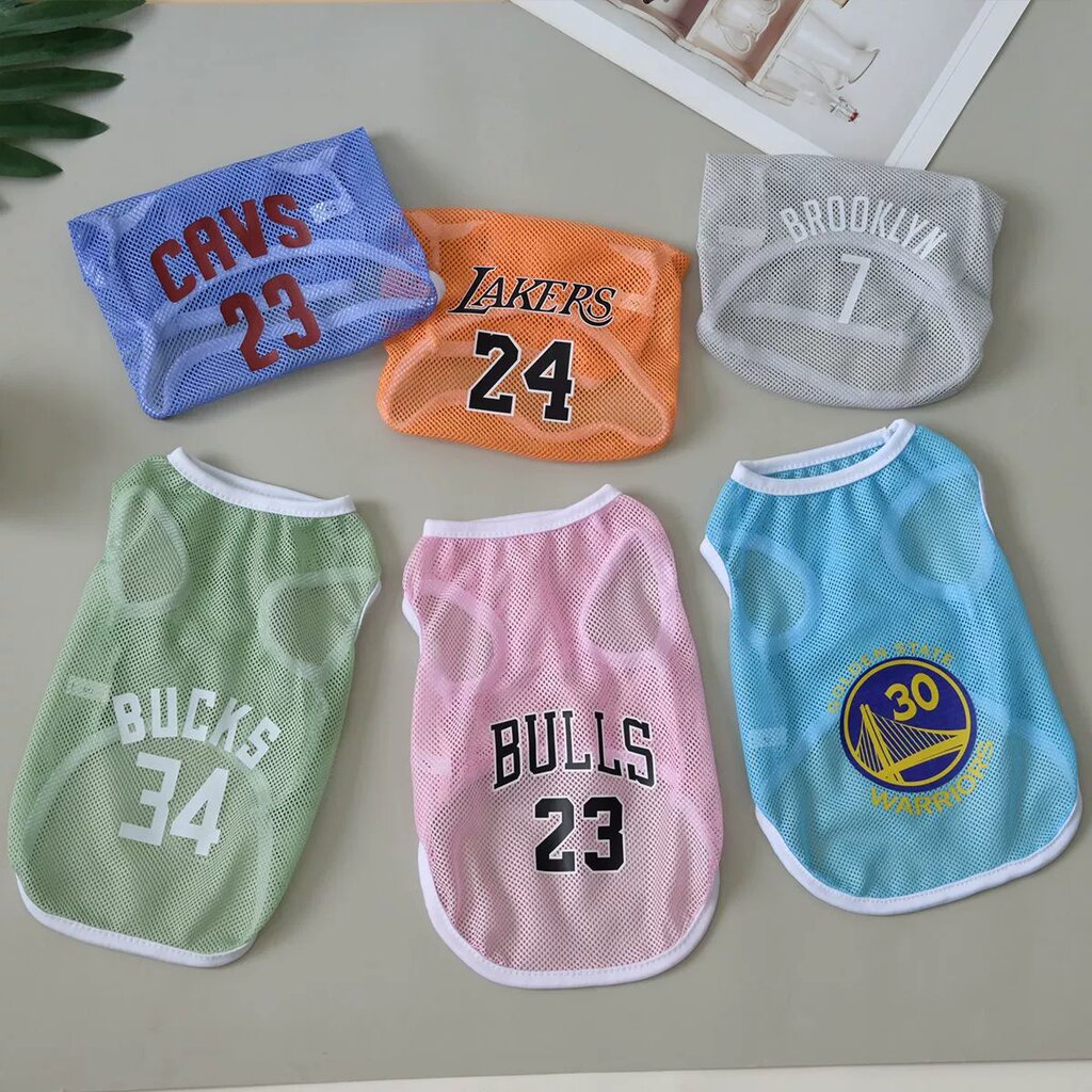 🇹🇭พร้อมส่ง🇹🇭 🐶 BIG SIZE เสื้อกล้ามผ้าตาข่ายสีสดใส ไซส์ใหญ่ เสื้อสุนัข หมาอ้วน สุนัขพันธุ์ใหญ่ - รูปที่ 3