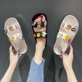 รองเท้าแตะ Crocs Jibbit Z เหมาะกับเดินชายหาด สําหรับผู้หญิง