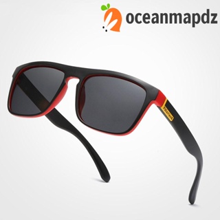 OCEANMAPDZ แว่นตากันแดด เลนส์โพลาไรซ์ ป้องกันรังสียูวี ที่ทนทาน เหมาะกับการขี่รถจักรยาน ตั้งแคมป์ สําหรับผู้ชาย และผู้หญิง