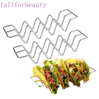 FALLFORBEAUTY ถาดสเตนเลส ทนทาน สําหรับวางทาโก้ เตาอบ ร้านอาหาร