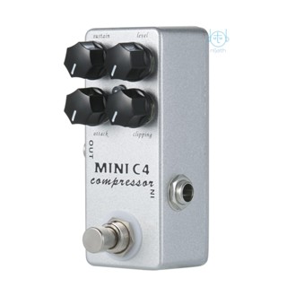 [พร้อมส่ง] Moskyaudio MINI C4 แป้นเหยียบเอฟเฟคกีตาร์