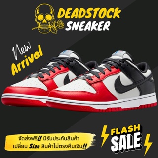 รองเท้า Dunk Low OG  Black Chile Red  (Size 36-45) ยอดนิยมแฟชั่น