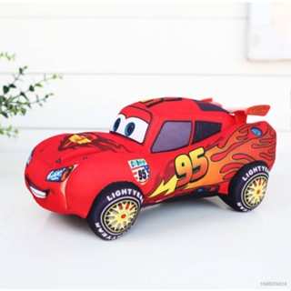 Si Cars Lightning McQueen หมอนตุ๊กตายัดไส้ ของเล่นสําหรับเด็ก ตกแต่งบ้าน