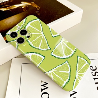 Compatible With Samsung Galaxy A02 A02S A03 A03S A04 A04S A30 A20 A50 A30S A50S เคสซัมซุง สำหรับ Case Cartoon Lemon slices เคส เคสโทรศัพท์ เคสมือถือ Full Cover Hard Phone Cases Casing