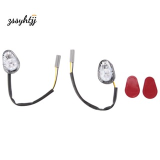 ไฟเลี้ยว LED สําหรับ Yamaha YZF R1 R3 R6 R6S FZ6 FZ1 FZ Fazer FZ6R FZ07 FZ8 FZ09 TMAX MT-07 MT-09 2 ชิ้น