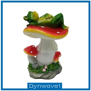 [Dynwave1] ฟิกเกอร์รูปกบน่ารัก สําหรับตกแต่งระเบียง สนามหญ้า กลางแจ้ง