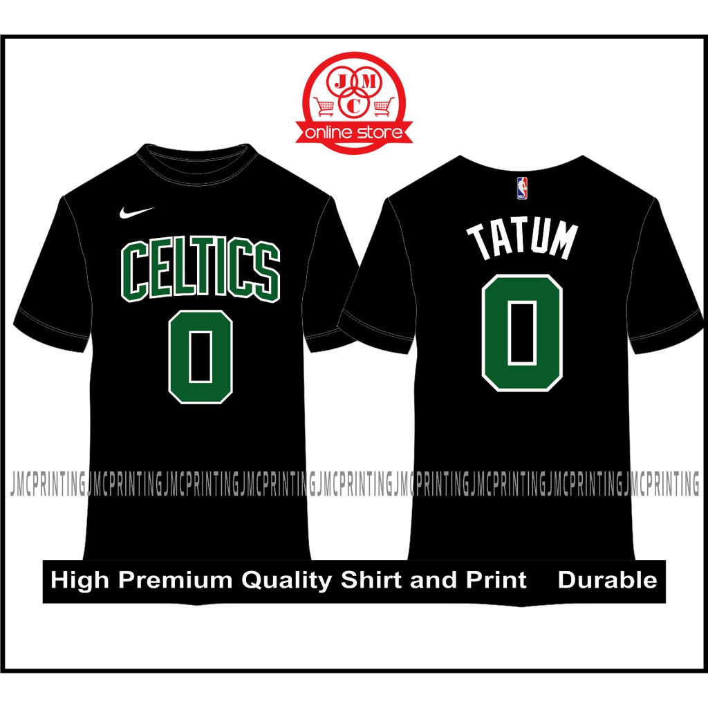 เสื้อยืด Jayson Tatum #0 NBA Boston Celtics Jersey Premium Quality T-Shirtsize: S-5XLS-5XL