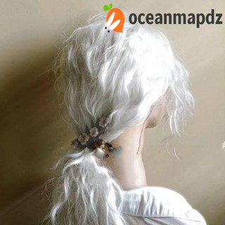 OCEANMAPDZ กิ๊บติดผม รูปปู ดอกไม้ หรูหรา สไตล์เกาหลี ญี่ปุ่น เรโทร เครื่องประดับผม สําหรับเด็กผู้หญิง