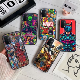 เคสโทรศัพท์มือถือแบบนิ่ม ลายการ์ตูนโลโก้ Marvel C62 สําหรับ Realme C15 C17 C20 C21 C21Y C25Y C25 C25S Narzo 20 Pro 30A 50i