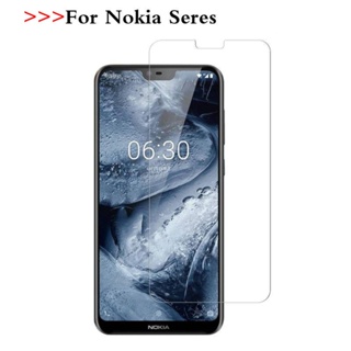 ฟิล์มกระจกนิรภัยกันรอยหน้าจอ สําหรับ Nokia 8.1 6.1 1 Plus 8.3 8 7.1 7 6.2 7.2 6 5.4 5.3 5.1 5 4.2 3.4 3.2 3.1A 3.1C 3.1 2.4 2.3 2.2 2.1 2V 2 1.4 1.3