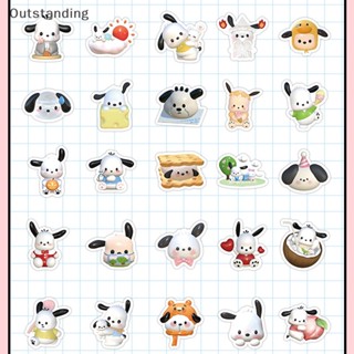 Outstanding ใหม่ สติกเกอร์ ลายการ์ตูนสุนัข Pochacco คละแบบ สําหรับตกแต่งกระเป๋าเดินทาง โทรศัพท์มือถือ แล็ปท็อป DIY 60 ชิ้น