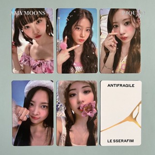 Pjquan LE SSERAFIM โฟโต้การ์ด อัลบั้ม KTOWN4U 5 ชิ้น