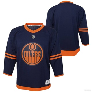 Yp2 NHL Edmonton Oilers Jersey เสื้อยืด แขนยาว พลัสไซซ์ PY2