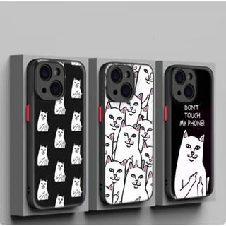 เคสโทรศัพท์มือถือแบบนิ่ม กันรอยเลนส์กล้อง ลาย RipNDip P278 สําหรับ iPhone SE SE2 SE3 7 8 Plus XR XS Max 11 Pro Max