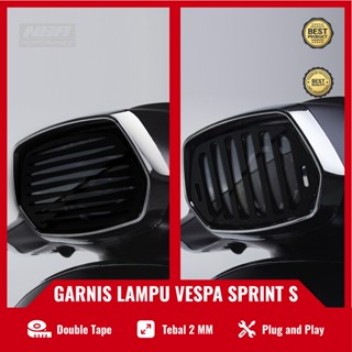 Nsa GARNISH COVER VESPA ไฟหน้า SPRINT VESPA Z LIST VESPA ไฟหน้า กระจังหน้า VESPA MATIC อุปกรณ์เสริม VESPA