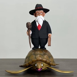 โมเดลฟิกเกอร์ Fash Dragon Ball Kame Sennin Master Roshi with Sea Turtle ของเล่นสําหรับเด็ก