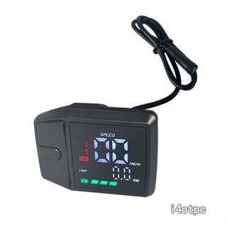 I4otpc Bafang-dz41 Hd Meter Ip65 หน้าจอ Lcd กันน้ํา หลากสี สําหรับมอเตอร์กลาง Bafang Bbs01 Bbs02