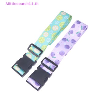 Alittlesearch11 สายรัดกระเป๋าเดินทาง แบบหนา ปรับได้ ไม่ซีดจาง