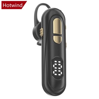 Hotwind L19 หูฟังบลูทูธไร้สาย 5.1 หน้าจอ LED พร้อมตะขอเกี่ยวหู HD กันน้ํา สําหรับเล่นกีฬา L7X3