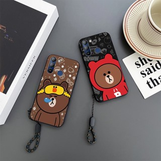 เคสโทรศัพท์มือถือ กันกระแทก ลายการ์ตูนหมีบราวน์ สําหรับ Tecno POP 5 LTE BD4