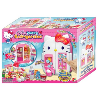 ส่งด่วน ของเล่นตู้เย็น บ้านตุ๊กตา Hello kitty ขนาดเล็ก 50132 TZMU