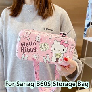 【จัดส่งรวดเร็ว】กระเป๋าเก็บหูฟัง ลายการ์ตูนเพนกวิน แบบพกพา สําหรับ Sanag B60S Sanag B60S