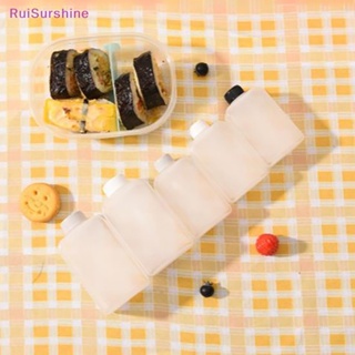 Ruisurshine ขวดบีบซอส เครื่องเทศ บาร์บีคิว พลาสติก ขนาดเล็ก แบบพกพา