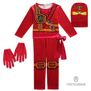 เลโก้ผีนินจา เสื้อผ้าเด็ก อะนิเมะ เครื่องแต่งกายคอสเพลย์ ฮาโลวีน LEGO NINJAGO เครื่องแต่งกาย