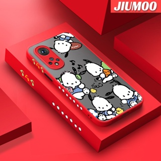 สําหรับ Honor 50 เคสการ์ตูนน่ารัก Pochacco การออกแบบใหม่ บาง ฝ้า เคสโทรศัพท์แข็ง ซิลิโคน ขอบนิ่ม เคสกันกระแทก