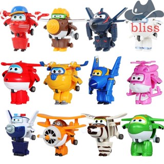 BLISS หุ่นยนต์เครื่องบินบังคับวิทยุ Super Wings ขนาดเล็ก สําหรับเด็ก